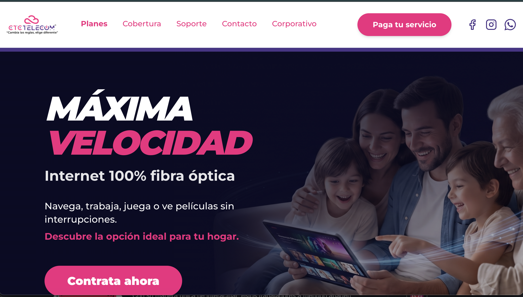 CTC Telecom y la tecnología